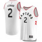 Camiseta Kawhi Leonard 2 Toronto Raptors Association Edition Blanco Hombre